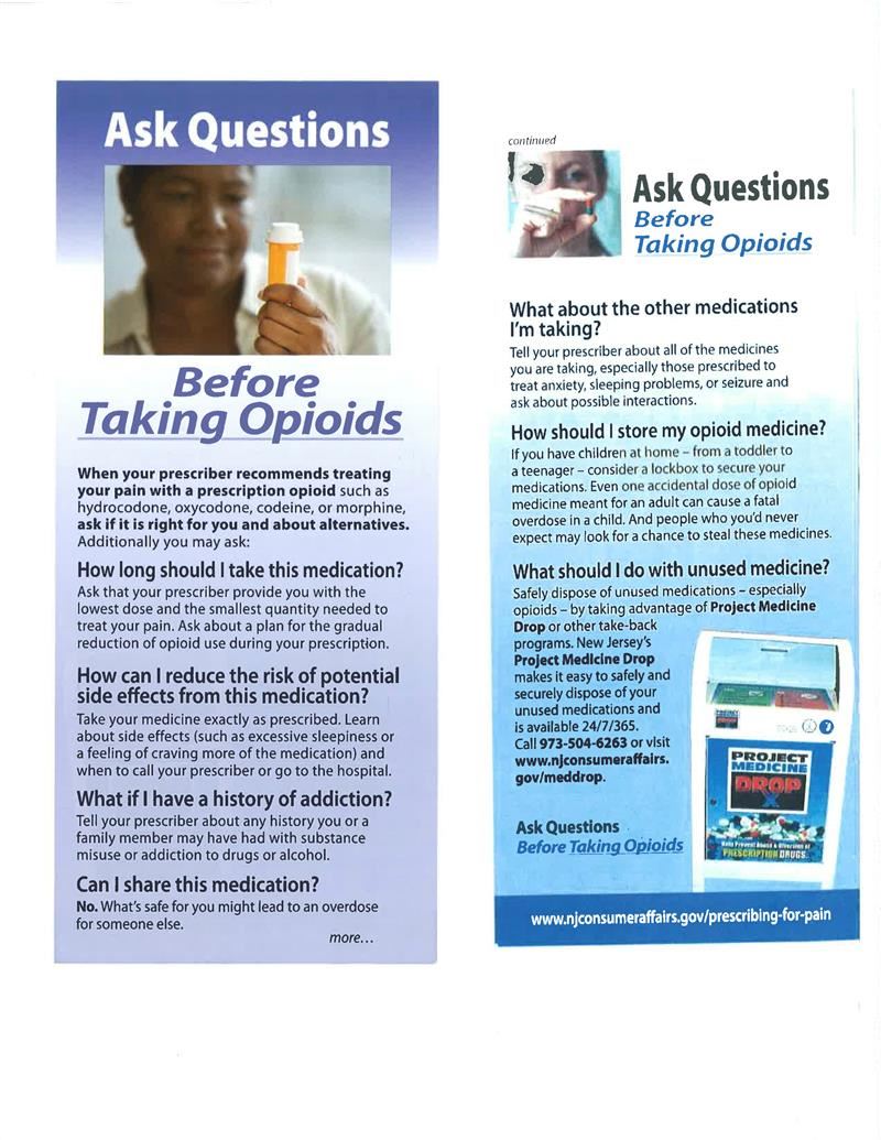 Ask Questions Before taking Opiodsi 